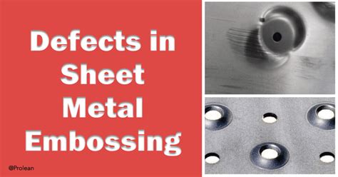 metal fabrication defects|sheet metal defects explained.